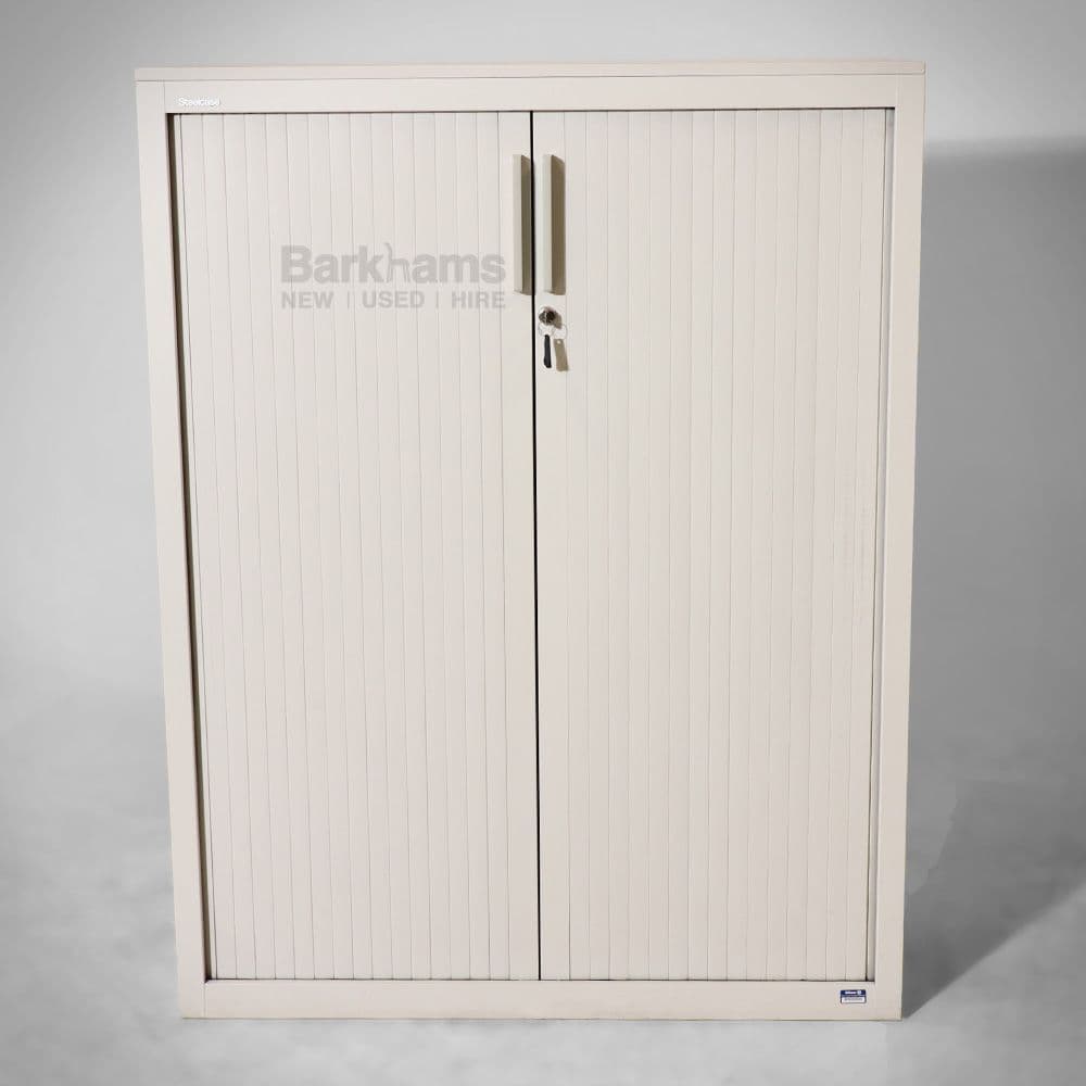 Tamba Unit Storage Steelcase Tambour Storage Unit in White | White Tambour Unit by ...