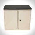 Studio C-D Cupboard | Used Desk High Cupboard | White Office Storage Cupboard | Studio Storage Unit White
