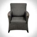 Studio Form Armchair | Used Reception Armchair by Studio | Upholstered Armchair in Grey | Used Reception Furniture