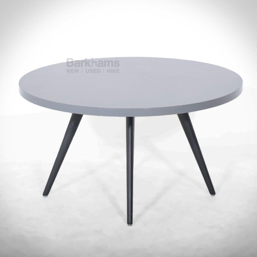 Studio Lunar Coffee Table | Used Studio Coffee Table | Grey Coffee Table | Black Leg Coffee Table