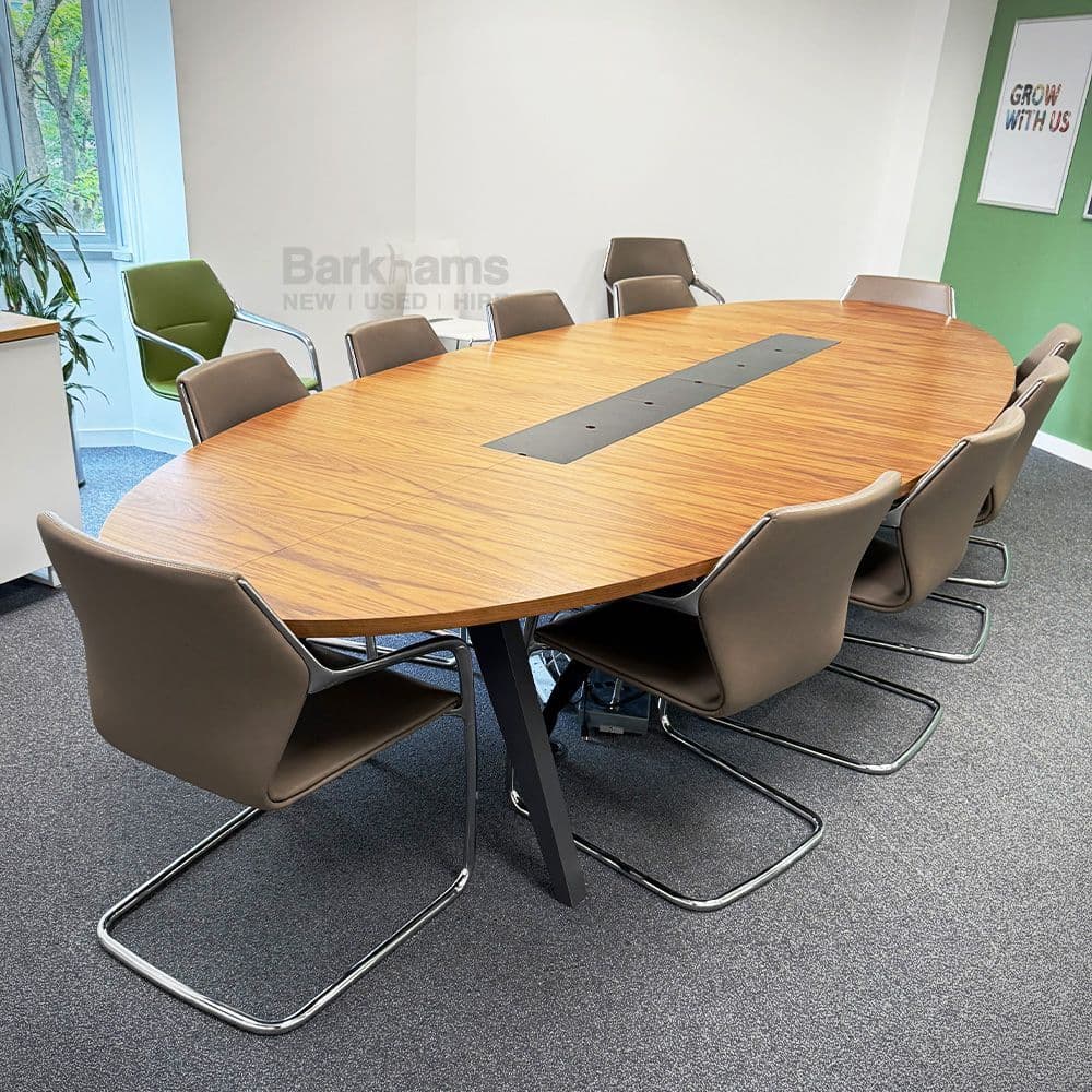 Studio Pro Oval Conference Table | Used Oval Boardroom and Meeting Table