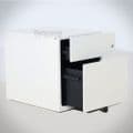 Two-Drawer Mobile Pedestal | Used Mobile Pedestal