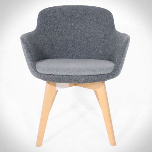Verco Danny Chair in Medium Grey