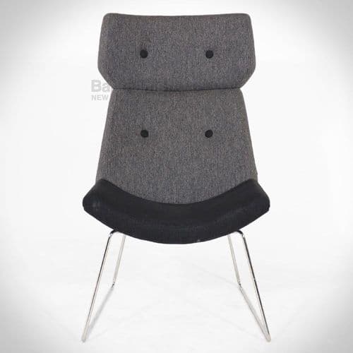 Verco Echo Chair High Back in Grey and Black