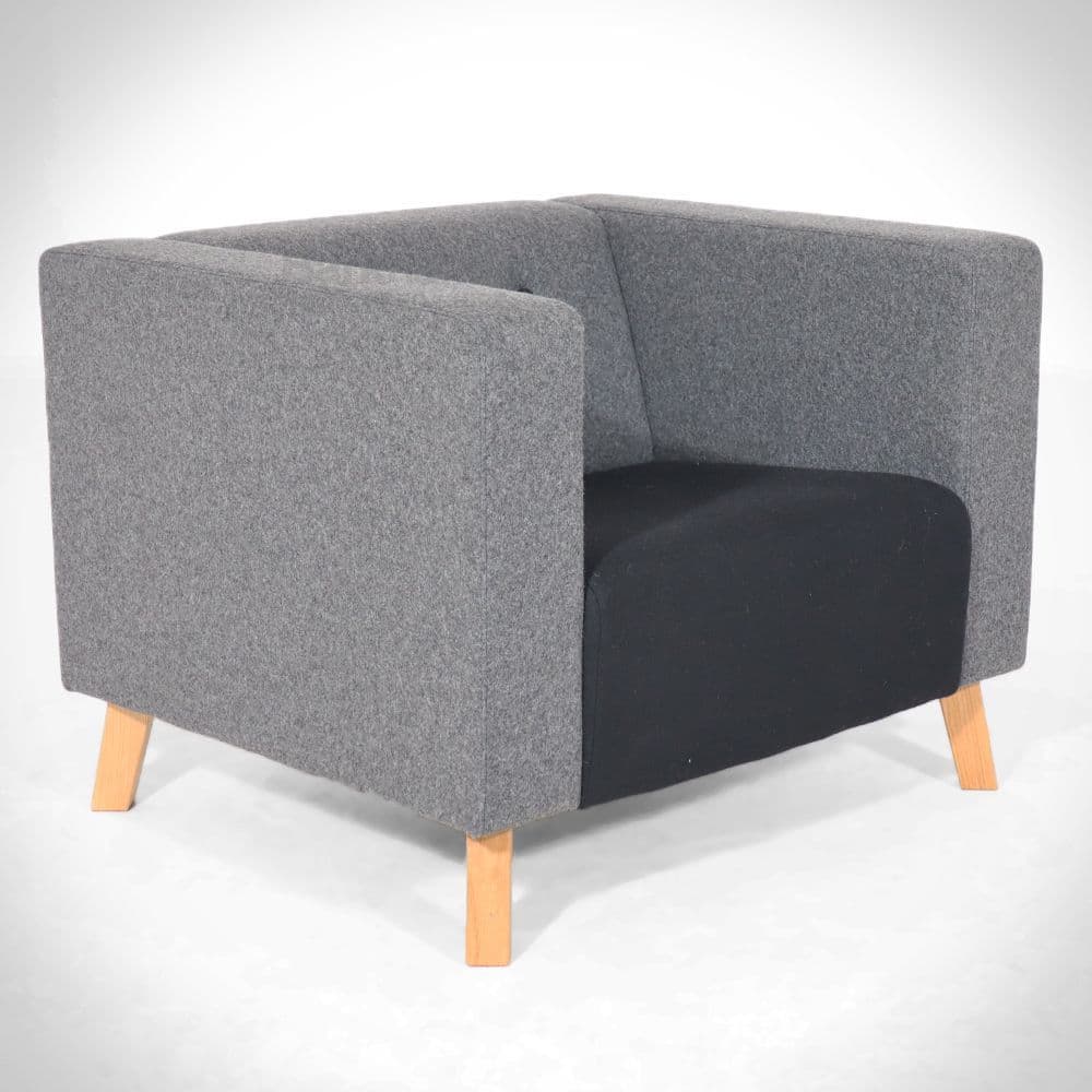 Verco Jensen Armchair in Grey Verco Fabric Armchair Jensen Jensen