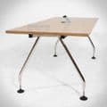 Vitra Walnut MFC  Ad Hoc Meeting Table| Ad Hoc Meeting Table in Walnut| Meeting Table by Vitra in Walnut MFC