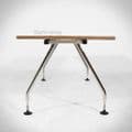 Vitra Walnut MFC  Ad Hoc Meeting Table| Ad Hoc Meeting Table in Walnut| Meeting Table by Vitra in Walnut MFC