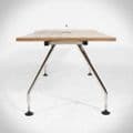 Vitra Walnut MFC  Ad Hoc Meeting Table| Ad Hoc Meeting Table in Walnut| Meeting Table by Vitra in Walnut MFC