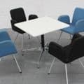 Vitra Eames Meeting Table (Square) | Eames Meeting Table Square White |  Used Vitra Eames Table