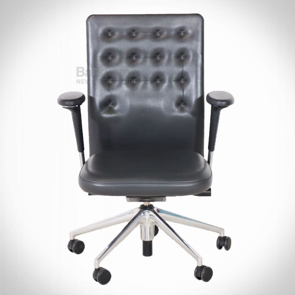 Vitra ID Trim Chair with Vinyl Arms ID Trim Chair by Vitra Vinyl Arms