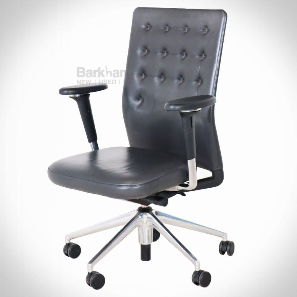 Vitra ID Trim Chair with Vinyl Arms ID Trim Chair by Vitra Vinyl Arms