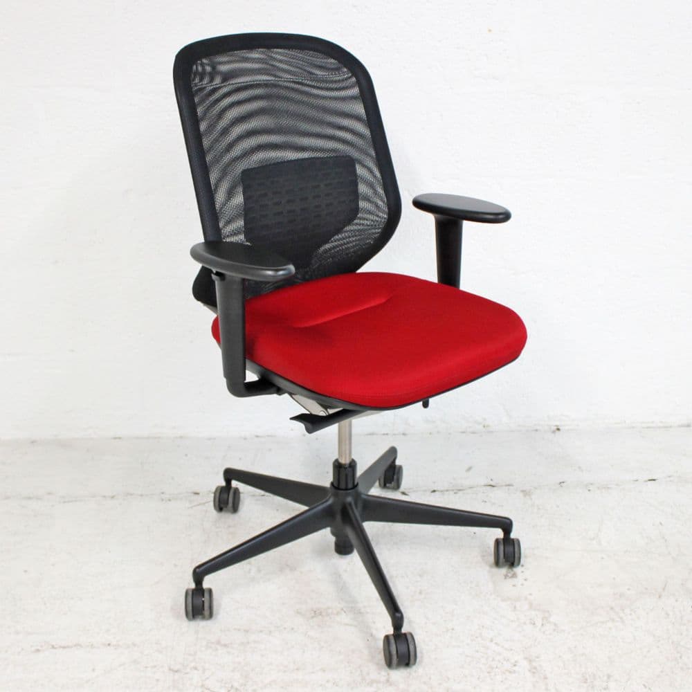 Vitra Medapal - Red | Mesh back computer chair | Red Task chair