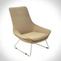 Walter Knoll Flow Armchair | Used Walter Knoll Reception Flow Chair | Used Knoll Furniture Refurbished | Flow Knoll Chair