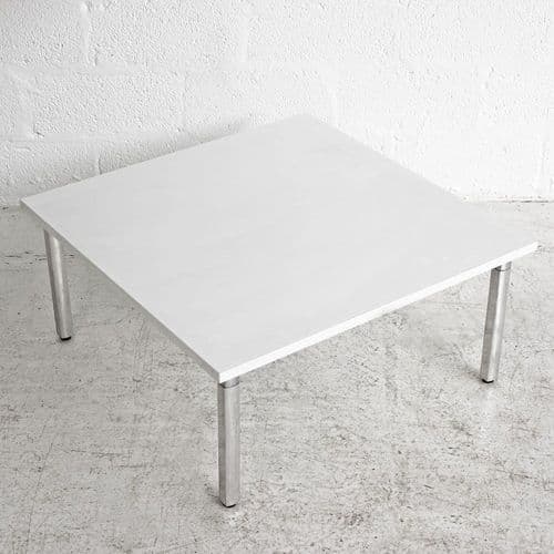 White Square Coffee Table