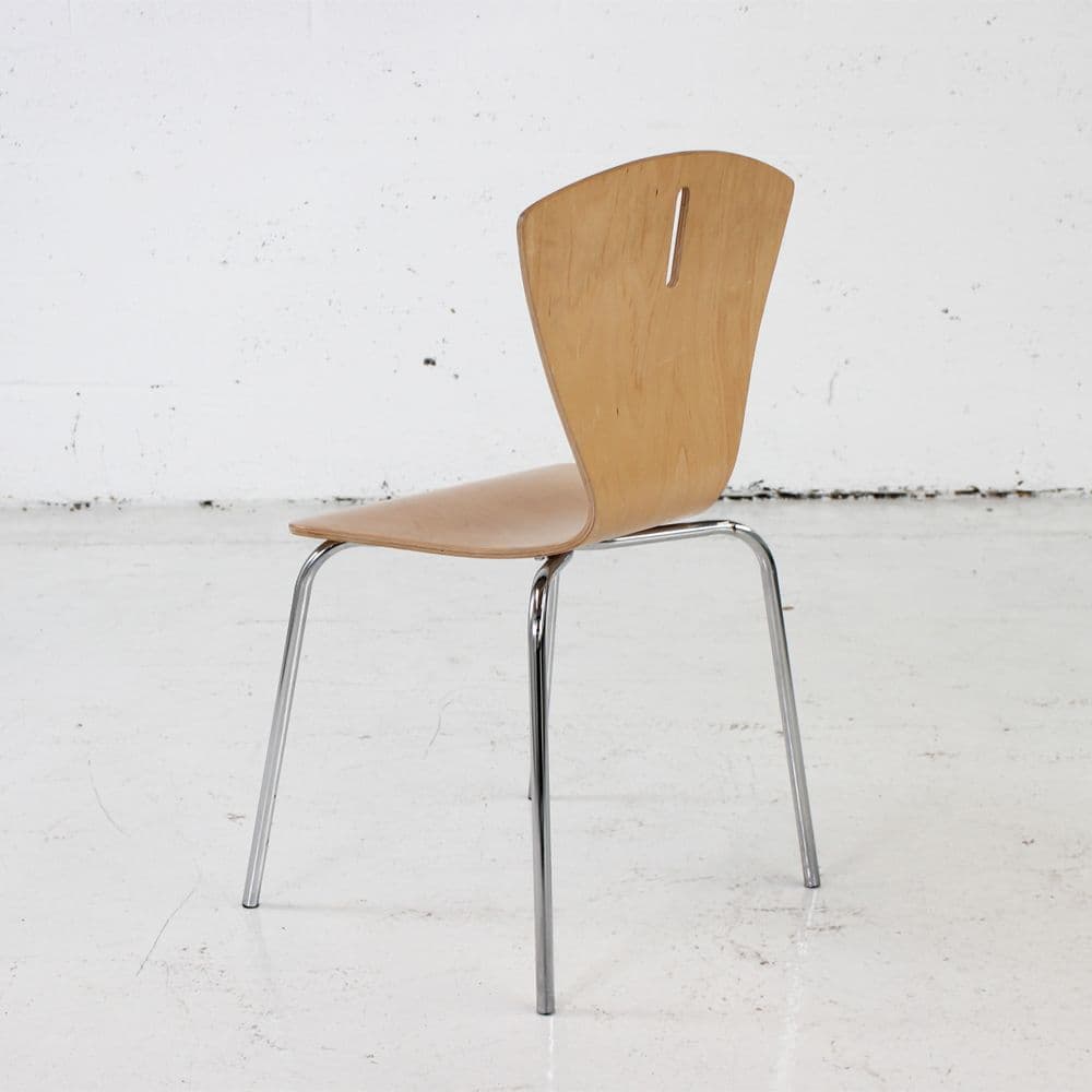 Stacking Wooden Canteen Chair | restaurant chair | stackable chair