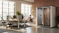 Zeno Office Pod | New Acoustic Meeting Pod | Glass Office Pod | Acoustic Office Pod