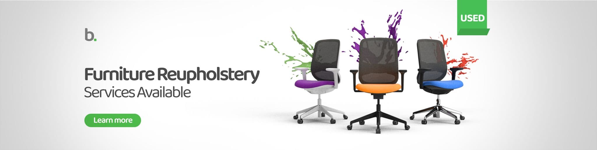 Office furniture reupholstery