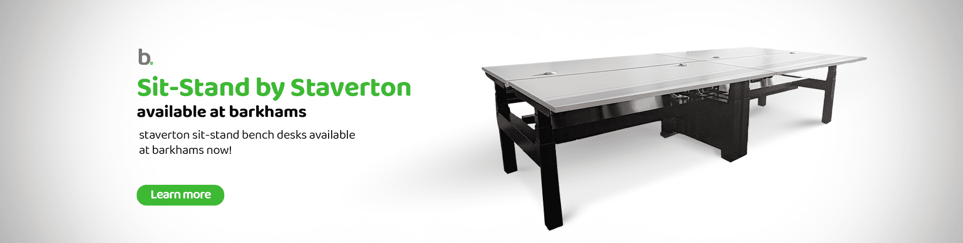Sit-Stand desks by Staverton