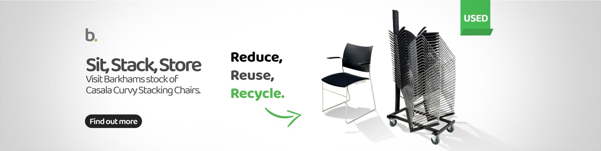 Casala Curvy stacking Chair banner