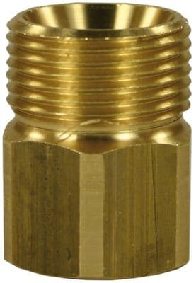 M22 Male  x 3/8 F Brass Adaptor