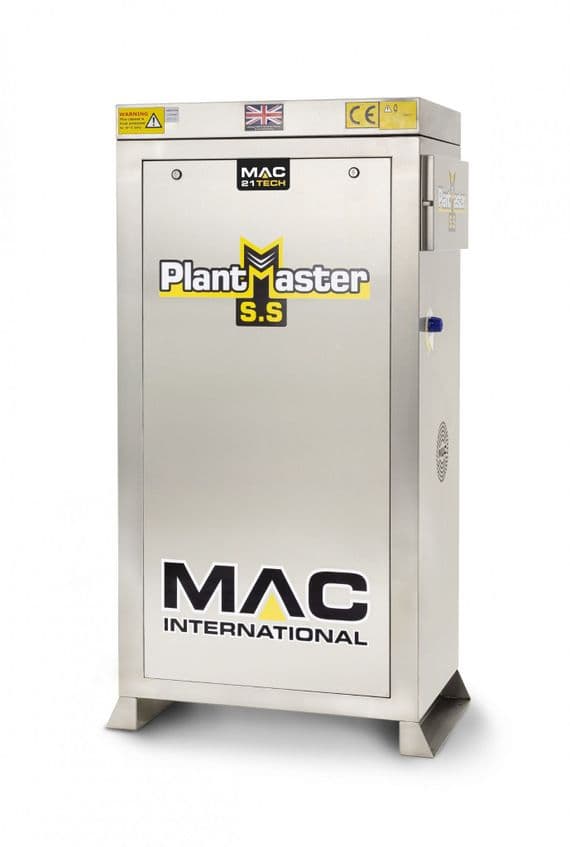Mac Plantmaster Hot Water Pressure Washer  - 12/100 240V - Stainless Steel