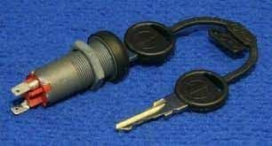 Tennant T2 / T3 Key Switch & Key