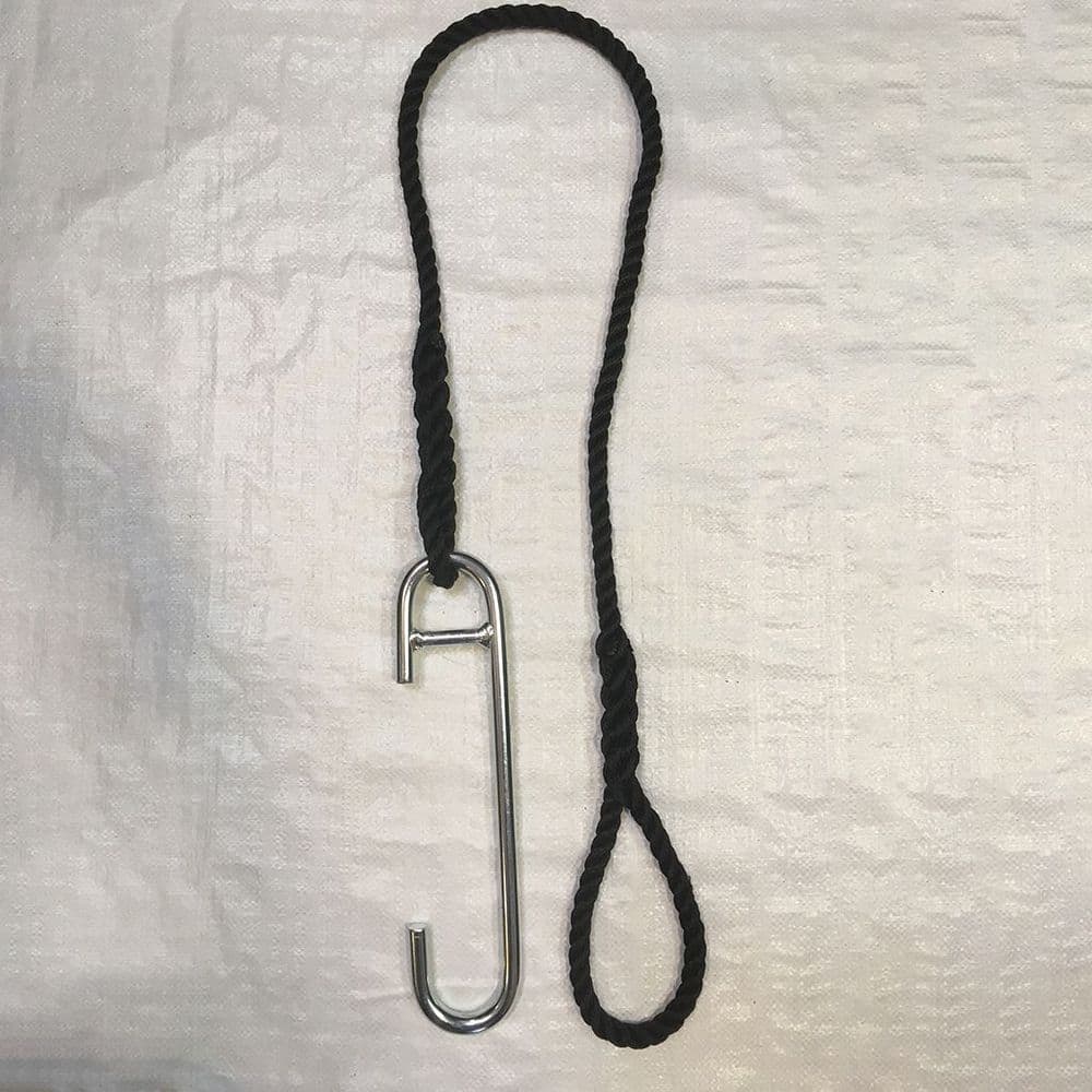 14mm Black Eye Splice & Piling Hook