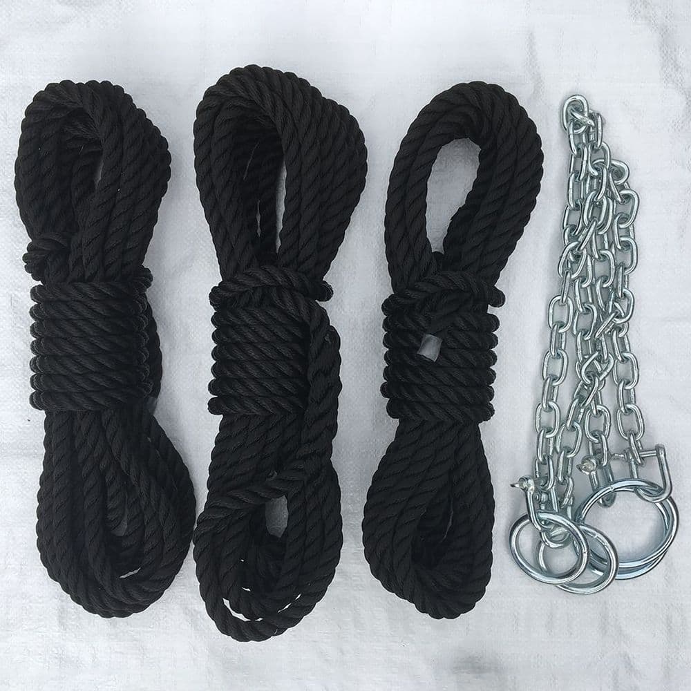 14mm Black Multifilament Polypropylene Mooring Line Kits