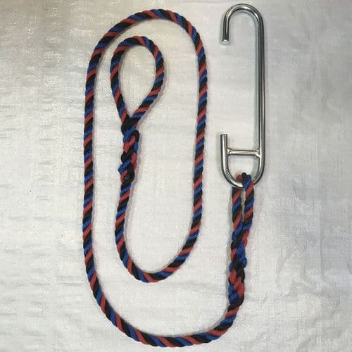 14mm Harlequin Eye Splice & Piling Hook