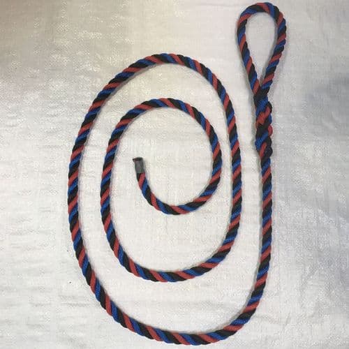 14mm Harlequin Eye Splice & Rubber Whipping