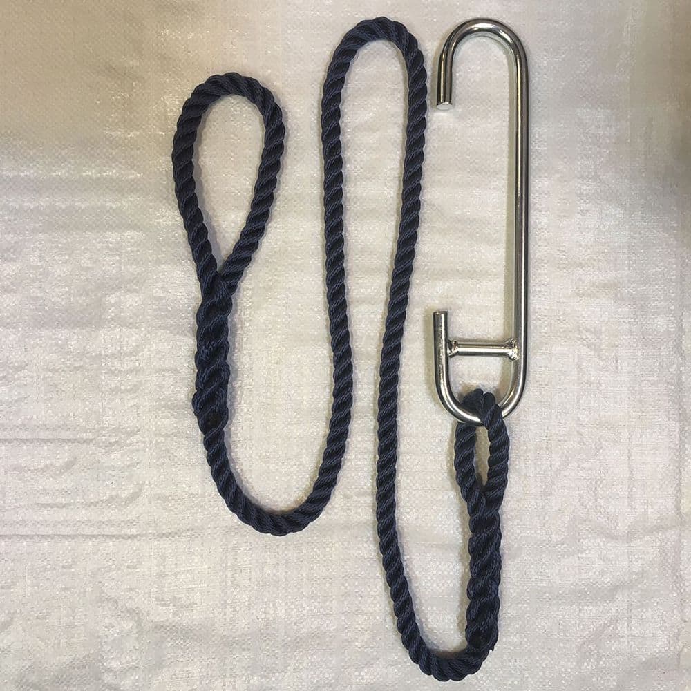 14mm Navy Eye Splice & Piling Hook