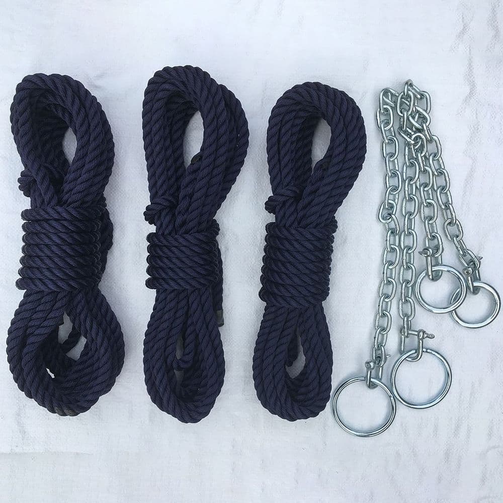 14mm Navy Multifilament Polypropylene Mooring Line Kits