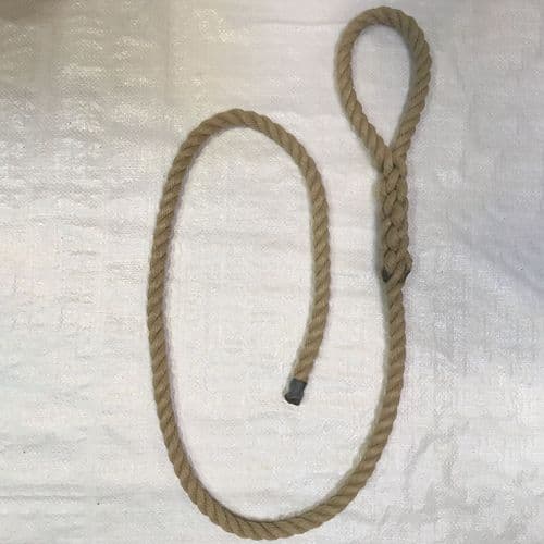 14mm Synthetic Hemp Eye Splice & Rubber Whipping
