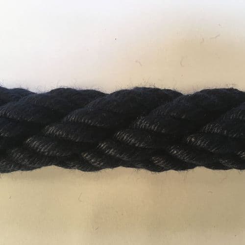 28mm Navy Cable Laid Bannister Ropes