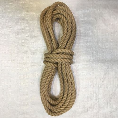 3 Strand Beige Polyester Mooring Line