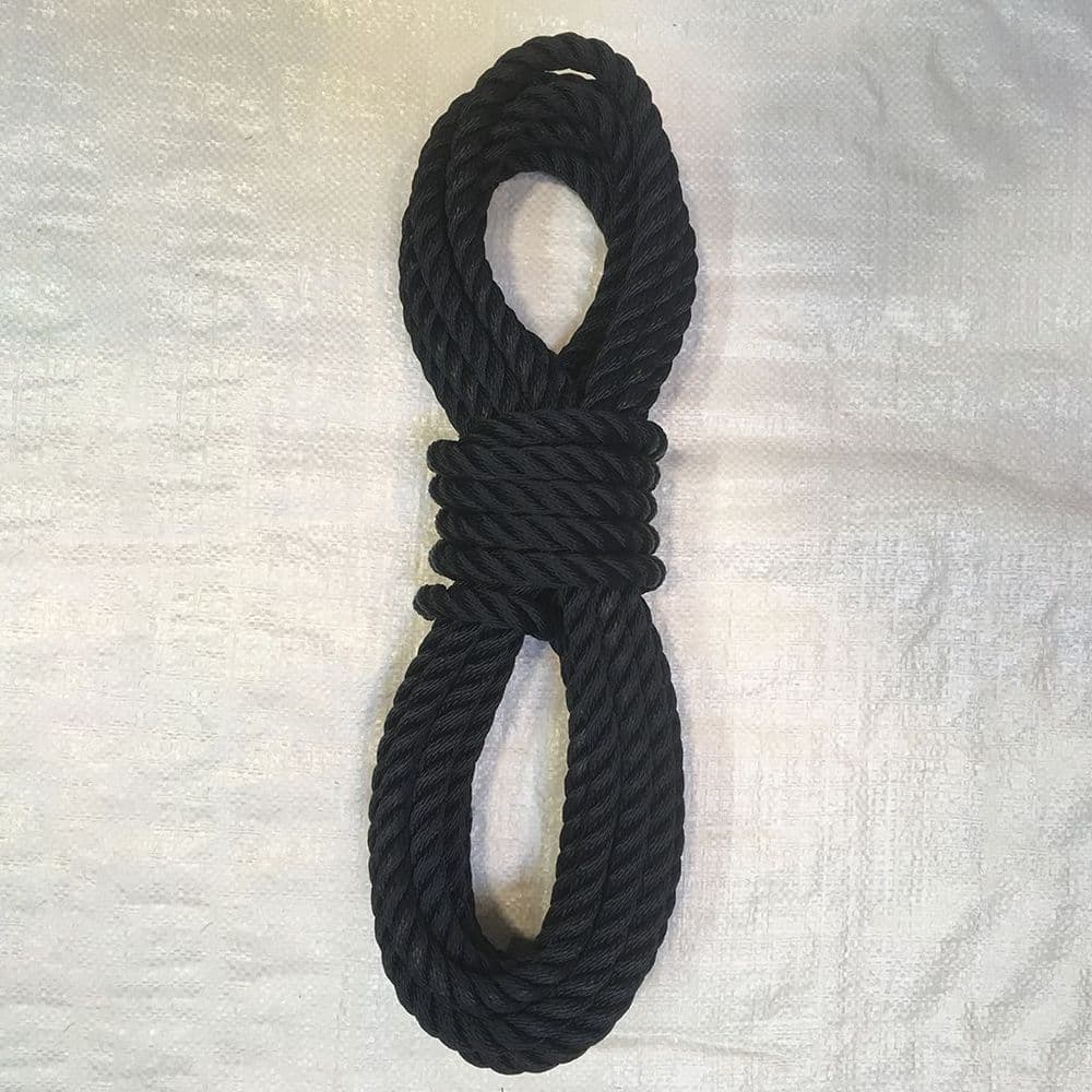 3 Strand Navy Polyester Mooring Line