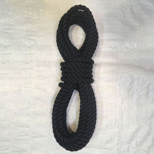 3 Strand Navy Polyester Mooring Line