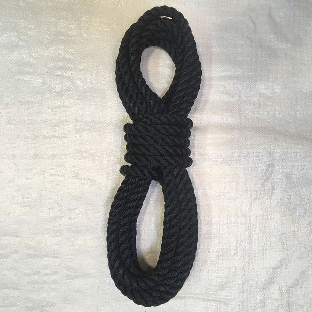 3 Strand Navy Polyester Mooring Line