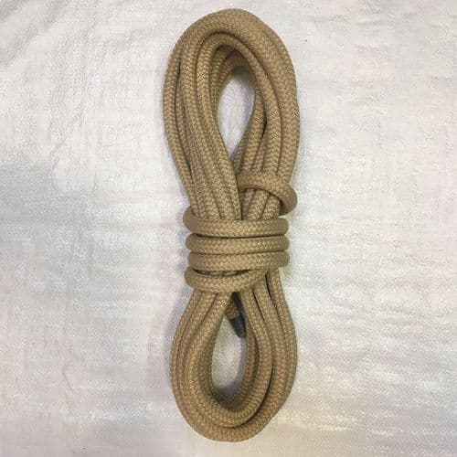 Beige Braid on Braid Mooring Line