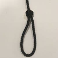 Black 3 Strand Polyester Lead
