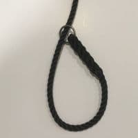 Black 3 Strand Polyester Slip Lead