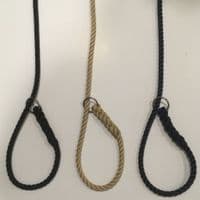 Black 3 Strand Polyester Slip Lead