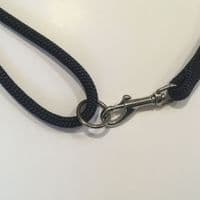 Black Braid on Braid Polyester Lead
