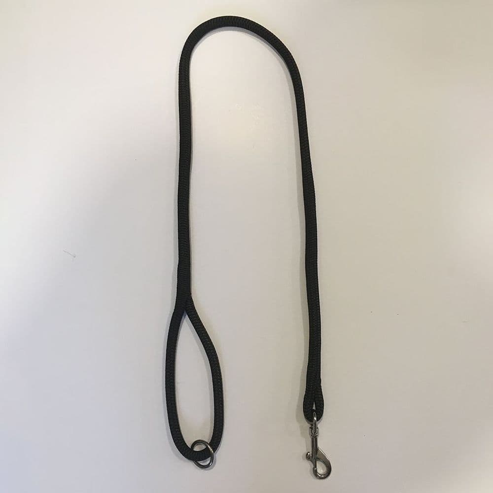 Black Braid on Braid Polyester Lead