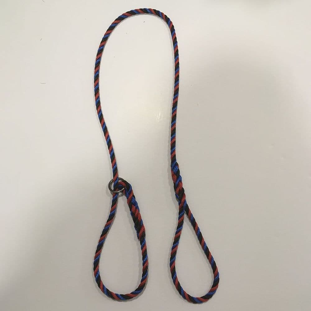 Blue, Black, Red Tri colour Slip Lead