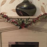 Fire place swag