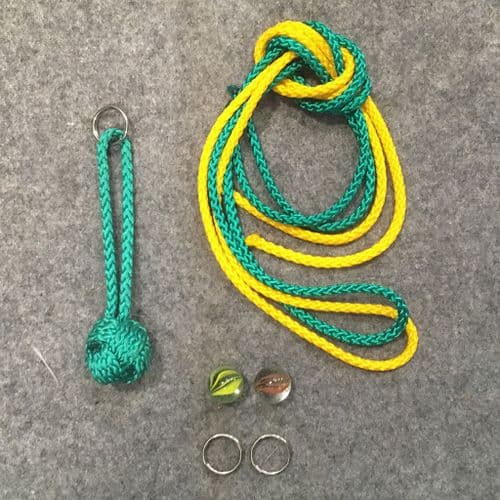 Monkeys Fist Key Ring Kit