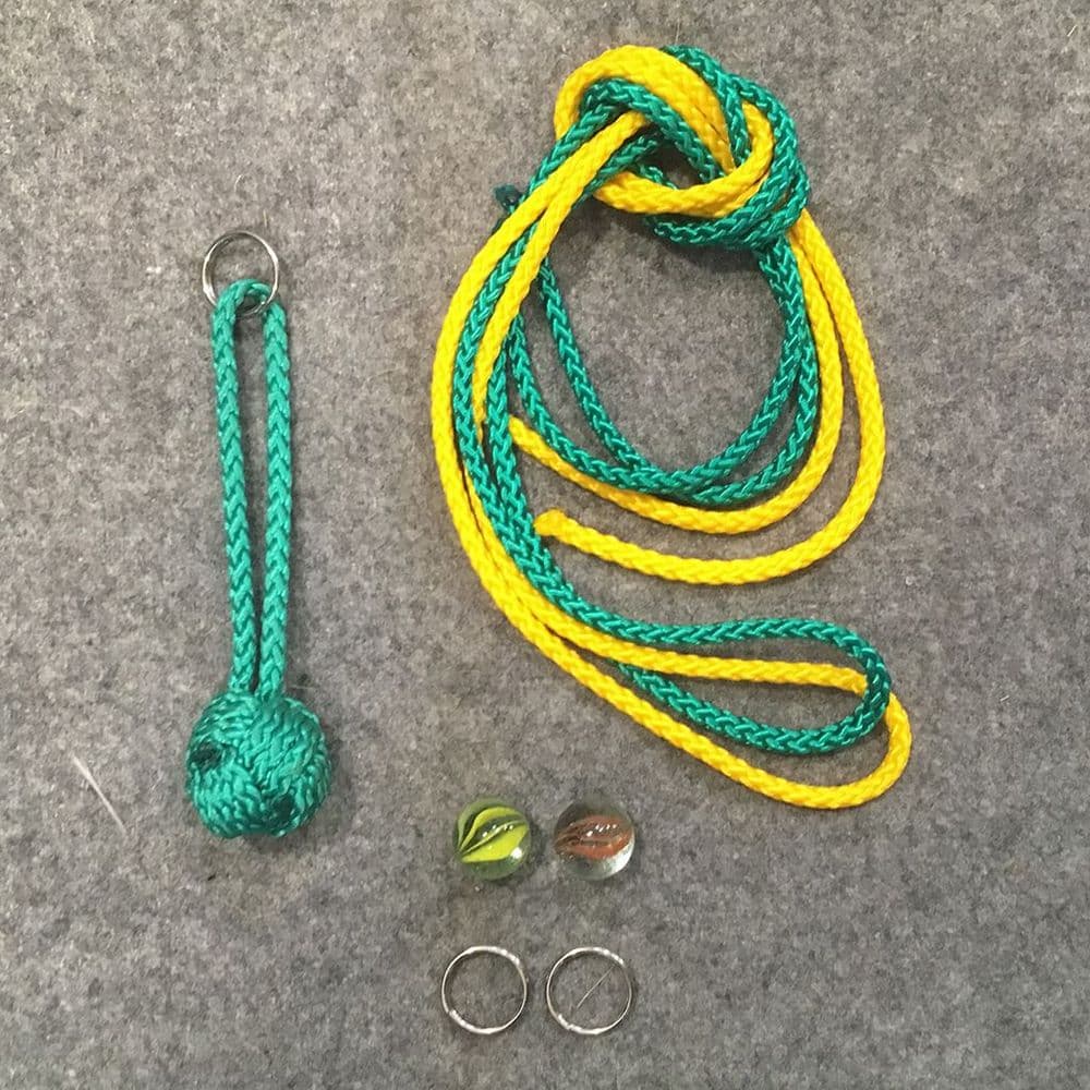 Monkeys Fist Key Ring Kit