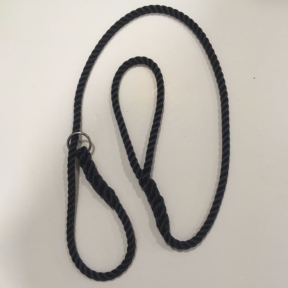 Navy 3 Strand Polyester Slip Lead