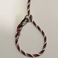 Red, Black, White Tri colour Slip Lead